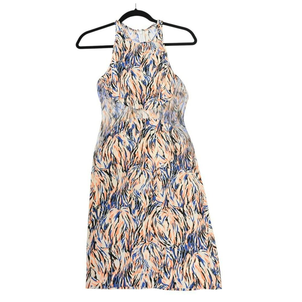 Stella McCartney Multicolored Print Fit & Flare Dress Size 36 / Approx. XS